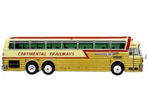 1969 Eagle Model 05 Coach Bus "Golden Eagle - Continental Trailways" Gold Metall - Picture 1 of 5