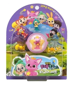 Pinkfong Wonderstar Detective Pinkfong Hogi Figure 6 Set Korea Toy - Picture 1 of 6
