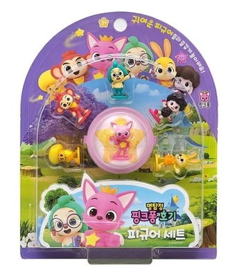 Pinkfong Wonderstar Detective Pinkfong Hogi Figure 6 Set Korea Toy - Image 1 of 4