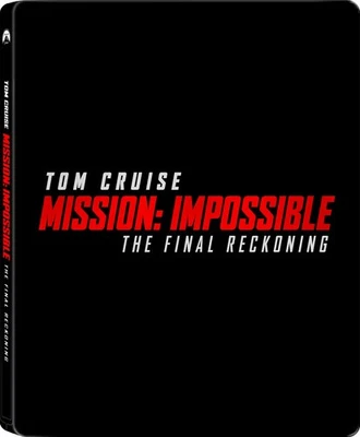Mission: Impossible 8: The Final Reckoning (Steelbook) [New 4K UHD Blu-ray] Wi - Image 1 of 3