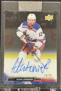 2022-23 Cubierta Superior Corte Transparente Alexis Lafreniere Exclusivo Automático/35 #CC-AL - Imagen 1 de 2