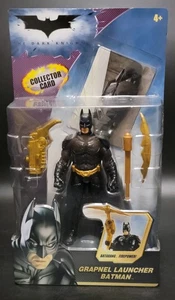 Dark Knight Grapnel Launcher Batman con tarjeta de coleccionista Mattel 2008 todavía sellado - Imagen 1 de 7