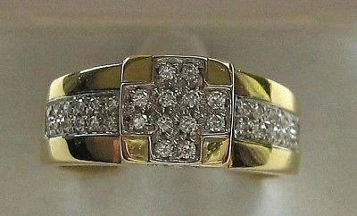 *Brillantring Ring *Brillanten 0,36ct Diamond Marke Wempe in aus 750 Gold Gr56 - Bild 1 von 4