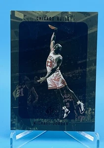 1997-98 SP Authentic Sample Michael Jordan #SPA23 Chicago Bulls HOF SP - Picture 1 of 3