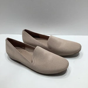 Naturalizer Kit5 beige nude bequeme flache Mesh Strick Slipper Schuhe Größe 10M, neu - Bild 1 von 6