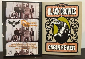 THE BLACK CROWES Lot (2) Cabin Fever & Freak N Roll (2009) - DVD - EX Cond. - Picture 1 of 4