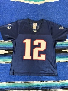 Y2K NFL Team Bekleidung New England Patriots Tom Brady 12 Damen Medium - Bild 1 von 22