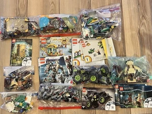 Menge 8 Lego unvollständige Sets Harry Potter Jurassic World Disney Grave Digger - Bild 1 von 10