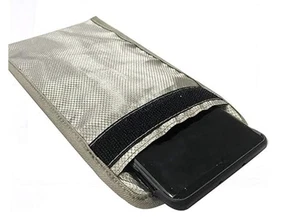 Security Pouch Faraday Bag Anti-Radiation Cell Phone Sleeve Signal Block Pouch S - Picture 1 of 4