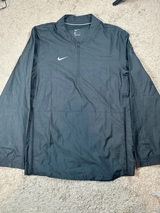 Nike Quarter Zip Long Sleeve Performance Gray Mens Medium - Bild 1 von 7