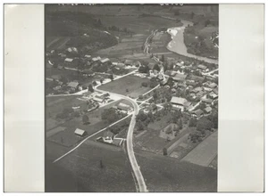 ZZ-2788/ Grossweil bei Murnau  Foto Luftbild 18 x 13 cm ca.1938 - Bild 1 von 2