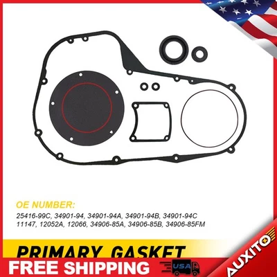 Junta de embrague cubierta primaria para juego 2006 Rod Harley-Davidson Street -VRSCR Foto 1 de 4