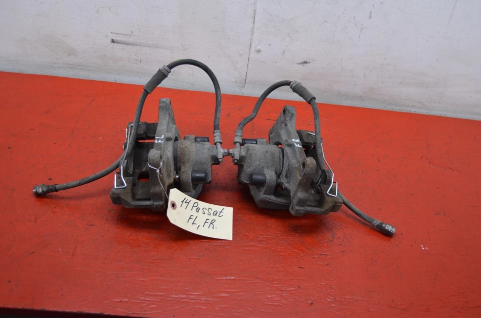 12-15 JUEGO PINZAS FRENO DELANTERO IZQUIERDO/DERECHO VOLKSWAGEN PASSAT OEM Foto 1 de 4