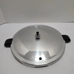 Vintage 16 Qt Presto Pressure Cooker Canner 409A Lid Model 017451 Replacement  - Foto 1 di 13