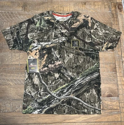 Mossy Oak Men’s Woodland Camo Tee Size Medium NWT - Image 1 of 4