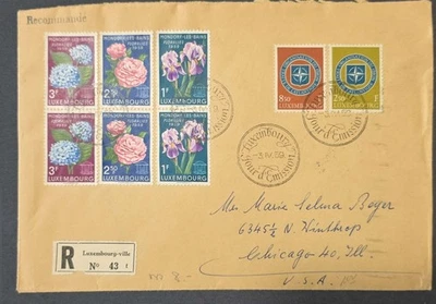 Cubierta Luxemburgo a Estados Unidos-1959 Foto 1 de 2