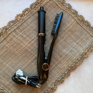InStyler Rotating Hot Iron 1.25” Hair Straightener Curler IS2.1-1001 Black Works - Picture 1 of 11