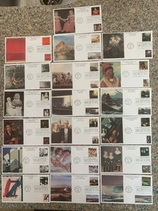 Stamps  US First Day Cover, 200, Scott#3236b-t,  American Art See Picture - Picture 1 of 2