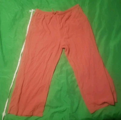 Pantalones XXL para mujer - coral Foto 1 de 4