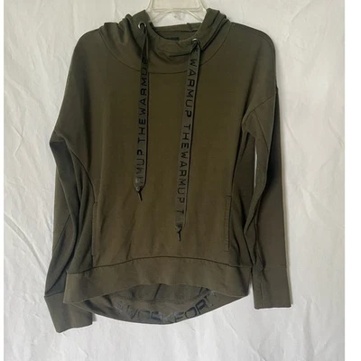 Женская толстовка с капюшоном Jessica Simpson Цвет зеленый Люверс Длинный рукав Размер Small - Изображение 1 из 4