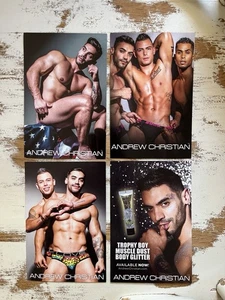 Andrew Christian Underwear Marke Werbemodelle Kartenset - Bild 1 von 1