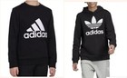Adidas Kids Boys & Girls  Hoodies Hoody  Fleece  Cotton Hoodie Sweatshirt  Top