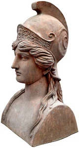 Erma di Atena in terracotta - Terracotta Erma of the Athena 12689 - Imagen 1 de 1