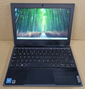Lenovo 100e 2. generacji Celeron N4120 1.1Ghz 4GB 64GB SSD 11.6" Win 11 Laptop - Zdjęcie 1 z 3