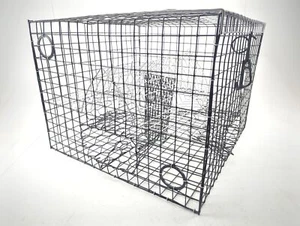 Sportfishing Products SFP-302S-VA Full Size Vinyl Coated Crab Pot / Crab Trap - Picture 1 of 5