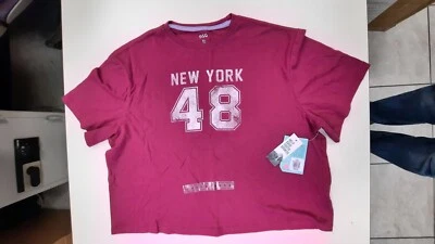 DSG Girl's Boxy Graphic Tee Mixed Berries New York, Choose Size, NEW!! - Image 1 of 4
