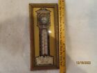 Vintage Grand Father Clock Advertising Thermometer E.T. Moore & Son