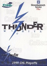 1998-99 Wichita Thunder #1 Checklist