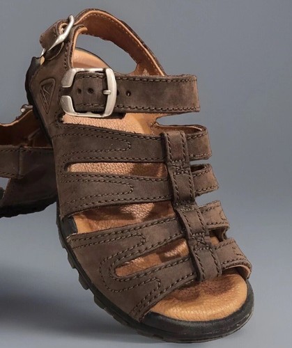 NIKE Tg 5 Sandali ACG Pescatore Escursionismo Pelle Marrone Vintage 138027 221