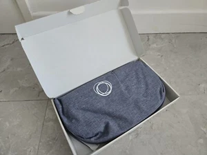 Bugaboo Fox Blue Melange Extandable Hood Sun Canopy - Photo 1/5