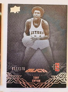 Tony Gwynn 2012-13 Upper Deck UD Black Basketball Card /175 - Picture 1 of 1