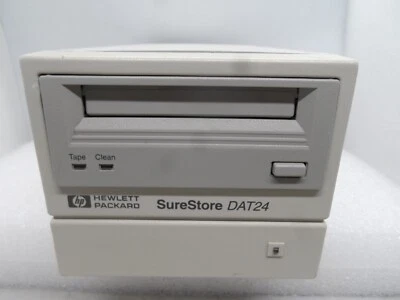 HP DDS3 DAT24 DDS-3 SCSI SureStore External Tape Drive C1556D C1556-60023 - Image 1 of 4