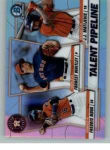 2020 Bowman Chrome T#TPHOU Whitley/J.J. Matijevic/Freudis Nova (ref 129953) - Picture 1 of 2