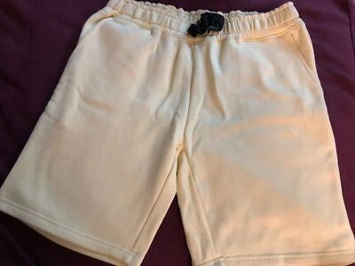 Pantalones Cortos Boo Hoo Hombre Tejido Amarillo, Med, EXCELENTE Estado Foto 1 de 2