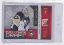 2010-11 PANINI DONRUSS THE ULTIMATE DRAFT INSERT MARC-ANDRE FLEURY #1 PENGUINS