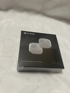 ecobee3 (EB-RSE3PK2-01) white 2 Room Sensor with Stand - Picture 1 of 4