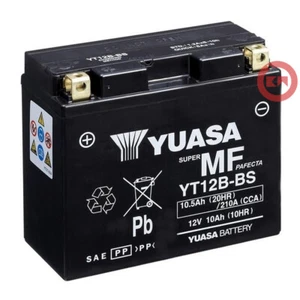 BATTERIA YUASA YT12B-BS 12V 10Ah DUCATI MONSTER 900 i.e. 2000 2001 2002 - Imagen 1 de 3