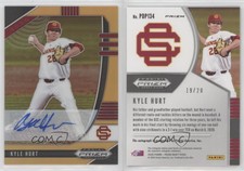 2020 Panini Prizm Draft Picks Neon Orange Prizm Auto /20 Kyle Hurt #PDP134 Auto