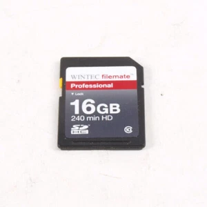WinTec 16GB SD-Speicherkarte SDHC - Klasse 10 UK VERKÄUFER (B2972) - Bild 1 von 2