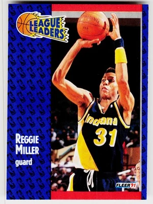Reggie Miller, Fleer 1991-92, #226, Indiana Pacers, Foto 1 de 2