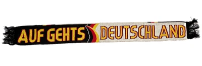 Auf gehts Deutschland Fanschal Schal Fussball Football EM WM Germany #255 - Bild 1 von 2