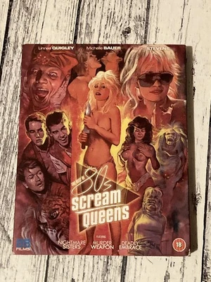 The Best of 80s Scream Queens [18] Blu-ray with slip case nightmare sisters - Image 1 of 4