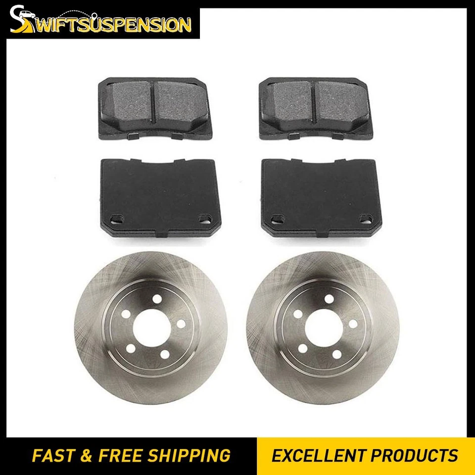 Conjunto de pastilhas de freio a disco traseiro Magma rotor de freio a disco 3 peças para 1974-1974 Jaguar V12 - Imagem 1 de 4