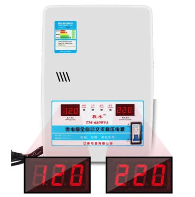 6.8KW Automatic Voltage Stabilizer AC regulator Power Supply 120-270V to 220V - Image 1 of 4