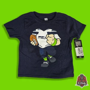 New Toddler Seattle Sea hawks 100% Cotton short sleeve t-shirt Size 24M - Picture 1 of 4