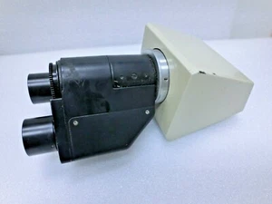 Hisomet Union Microscope Binocular head,No eyepiece,Used,Jap_,95336 - Imagen 1 de 10